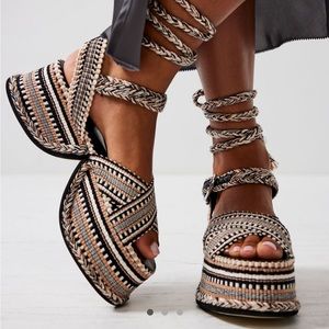 Free People Beatriz Wrap Sandal